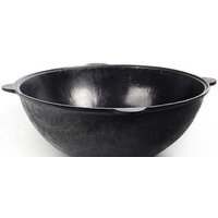 Казан Chugun Invest Узбекский с алюминиевой крышкой (12 л, плоское дно) - Превью изображения №3 — Интернет-магазин Time-Shop