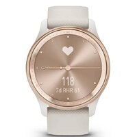 Гибридные умные часы Garmin Vivomove Trend (слоновая кость) - Превью изображения №7 — Интернет-магазин Time-Shop