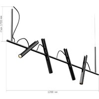 Подвесная люстра ST Luce SL6210.403.04 - Превью изображения №2 — Интернет-магазин Time-Shop