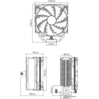 Кулер для процессора DeepCool AS500 R-AS500-BKNLMN-G - Превью изображения №14 — Интернет-магазин Time-Shop