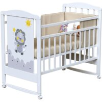 VDK Happy Lion колесо-качалка (белый)