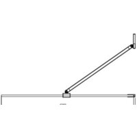 Стеклянная шторка для ванны Ambassador Bath Screens 16041208 70 - Превью изображения №6 — Интернет-магазин Time-Shop