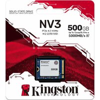 SSD Kingston NV3 500GB SNV3SM3/500G - Превью изображения №3 — Интернет-магазин Time-Shop
