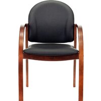 Офисный стул Бюрократ Джуно (черный) - Превью изображения №2 — Интернет-магазин Time-Shop