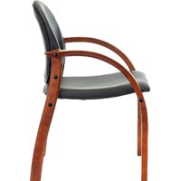 Офисный стул Бюрократ Джуно (черный) - Превью изображения №3 — Интернет-магазин Time-Shop