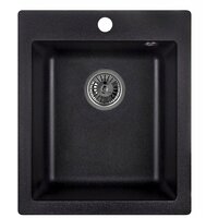 Кухонная мойка Granula 4201 (черный) - Превью изображения №7 — Интернет-магазин Time-Shop