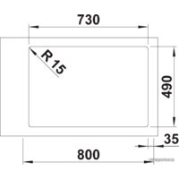 Кухонная мойка Blanco Solis 700-IF/A 526127 (полированная) - Превью изображения №3 — Интернет-магазин Time-Shop