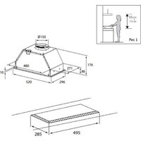 Кухонная вытяжка Evelux Air 60 B - Превью изображения №2 — Интернет-магазин Time-Shop