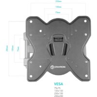 Кронштейн для телевизора Onkron M4S (черный) - Превью изображения №3 — Интернет-магазин Time-Shop