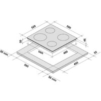Варочная панель Krona Corto 60 BL - Превью изображения №13 — Интернет-магазин Time-Shop