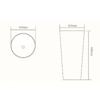 Умывальник SantiLine SL-4012MB - Превью изображения №2 — Интернет-магазин Time-Shop