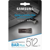 USB Flash Samsung BAR Plus 512GB (титан) - Превью изображения №7 — Интернет-магазин Time-Shop