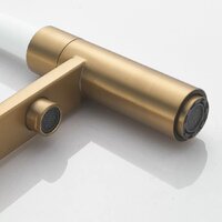 Смеситель Shevanik S178G (золотой сатин) - Превью изображения №6 — Интернет-магазин Time-Shop