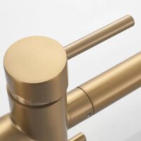 Смеситель Shevanik S178G (золотой сатин) - Превью изображения №5 — Интернет-магазин Time-Shop