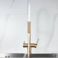 Смеситель Shevanik S178G (золотой сатин) - Превью изображения №11 — Интернет-магазин Time-Shop