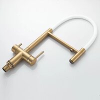 Смеситель Shevanik S178G (золотой сатин) - Превью изображения №7 — Интернет-магазин Time-Shop