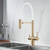 Смеситель Shevanik S178G (золотой сатин) - Превью изображения №10 — Интернет-магазин Time-Shop