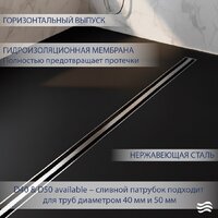 Трап/канал Lauter 210S361-GH 600x31 (хром) - Превью изображения №2 — Интернет-магазин Time-Shop