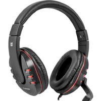 Наушники Defender Warhead G-160 (черный/красный) - Превью изображения №2 — Интернет-магазин Time-Shop