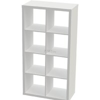 Стеллаж Mebelain Фора 8 (белый) - Превью изображения №2 — Интернет-магазин Time-Shop