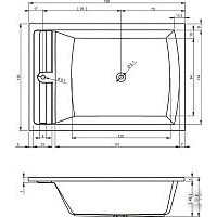 Ванна Riho Savona 190 BB79005 - Превью изображения №2 — Интернет-магазин Time-Shop