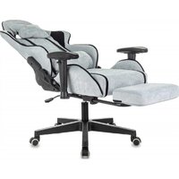 Игровое (геймерское) кресло Zombie Drift/F (серо-голубой/черный) - Превью изображения №3 — Интернет-магазин Time-Shop