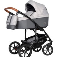 Универсальная коляска Riko Basic Bella Life (2 в 1, 01, grey fox) - Превью изображения №2 — Интернет-магазин Time-Shop
