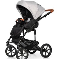 Универсальная коляска Riko Basic Bella Life (2 в 1, 01, grey fox) - Превью изображения №4 — Интернет-магазин Time-Shop