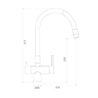 Смеситель Gappo G4398-39 - Превью изображения №2 — Интернет-магазин Time-Shop