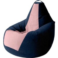 Kreslomeshki Груша Kombo XXXL GKV-145x100-TSP (темно-синий/пудра)