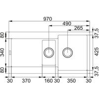 Кухонная мойка Franke Maris MRG 651-97 114.0675.993 (кофе) - Превью изображения №2 — Интернет-магазин Time-Shop