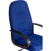 Офисное кресло TetChair СН-747 (ткань, синий) - Превью изображения №6 — Интернет-магазин Time-Shop
