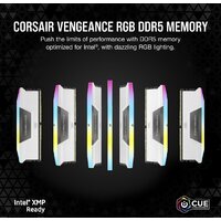 Оперативная память Corsair Vengeance RGB 2x16ГБ DDR5 6400 МГц CMH32GX5M2B6400C36W - Превью изображения №5 — Интернет-магазин Time-Shop