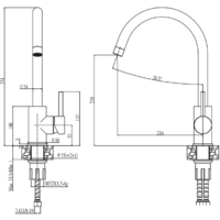 Смеситель Esko Kitchen K4 - Превью изображения №2 — Интернет-магазин Time-Shop