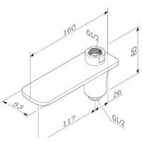 Излив AM.PM F50A70900 - Превью изображения №2 — Интернет-магазин Time-Shop