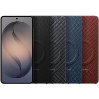 Чехол для телефона Samsung Carbon Magnet Case для Samsung Galaxy S26 (темно-серый) - Превью изображения №6 — Интернет-магазин Time-Shop