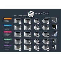  Алмаз-Люкс Зеркало Palmer 10070sh2-6 - Превью изображения №7 — Интернет-магазин Time-Shop