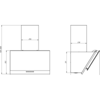 Кухонная вытяжка Elikor RX6754XB - Превью изображения №2 — Интернет-магазин Time-Shop