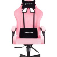 Офисное кресло Knight Terminator (розовый Velvet 36) - Превью изображения №9 — Интернет-магазин Time-Shop