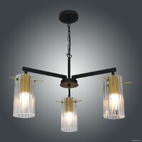 Подвесная люстра Элетех Эсми 231 НСБ 01-3x60-172 Е27 1005405248 (черный/золото) - Превью изображения №3 — Интернет-магазин Time-Shop