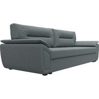 Диван Лига диванов Нэстор Лайт 121553 (рогожка амур серый) - Превью изображения №4 — Интернет-магазин Time-Shop