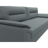 Диван Лига диванов Нэстор Лайт 121553 (рогожка амур серый) - Превью изображения №3 — Интернет-магазин Time-Shop