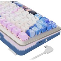 Клавиатура Redragon Flekact Pro (белый/сиреневый/синий) - Превью изображения №7 — Интернет-магазин Time-Shop