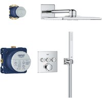 Душевая система  Grohe Vitalio SmartActive 310 Cube 34875000 - Превью изображения №2 — Интернет-магазин Time-Shop