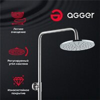 Душевая система  Agger Merry A1393300 - Превью изображения №5 — Интернет-магазин Time-Shop
