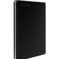 Внешний накопитель Toshiba Canvio Slim HDTD310EK3DA 1TB (черный) - Превью изображения №2 — Интернет-магазин Time-Shop