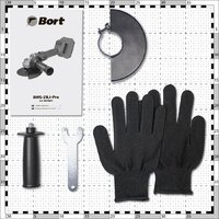Угловая шлифмашина Bort BWS-21Li-Pro (без АКБ) - Превью изображения №11 — Интернет-магазин Time-Shop