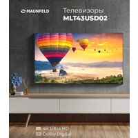 Телевизор MAUNFELD MLT43USD02 - Превью изображения №2 — Интернет-магазин Time-Shop
