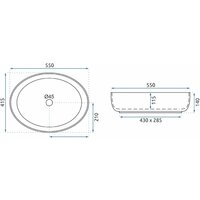 Умывальник Rea Queen (белый) - Превью изображения №5 — Интернет-магазин Time-Shop