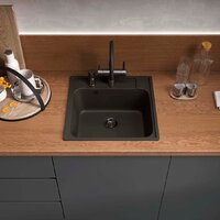 Кухонная мойка Reflexion Etude RF0353BL - Превью изображения №3 — Интернет-магазин Time-Shop